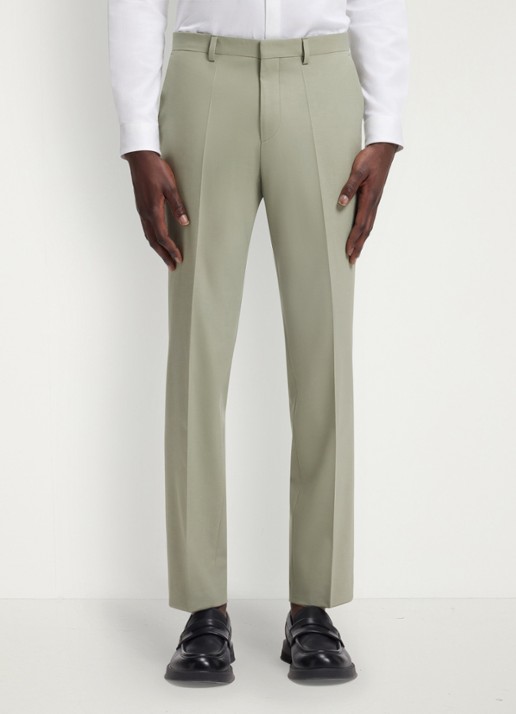 HUGO Arti-Hesten253X slim fit 2-delig pak in wolblend - detail 5 light/pastel green-337 / groen