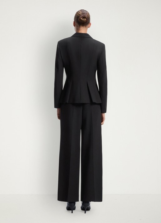 HUGO Blazer met peplum zoom  - achterkant 4 zwart