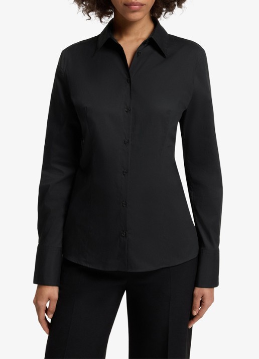HUGO Blouse met kraag