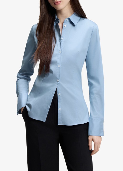 HUGO Blouse met kraag