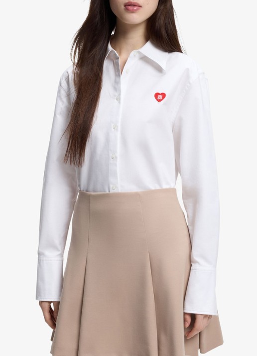 HUGO Blouse met logo