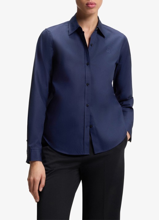 HUGO Blouse van katoen