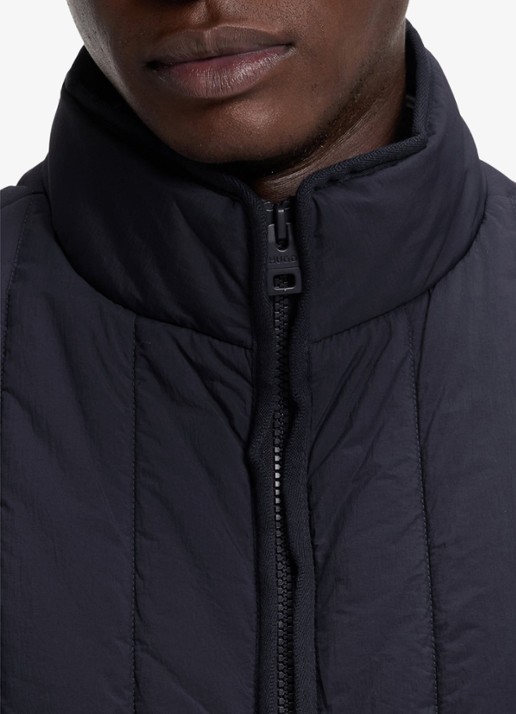 HUGO Bodywarmer met steekzakken - detail 5 donkerblauw