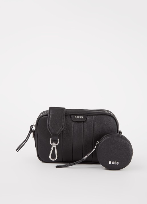 HUGO BOSS Addison Crossb. N. 10238  001 - voorkant 2 zwart