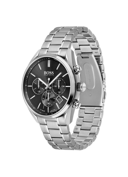 HUGO BOSS Champion horloge HB1513871 - voorkant 4 zilver