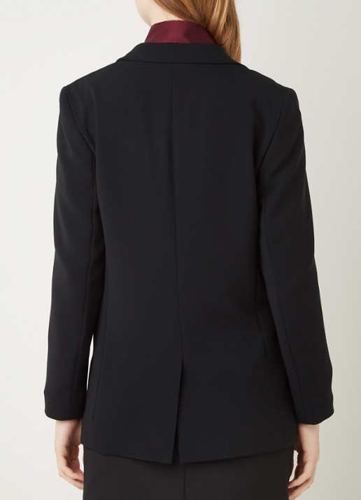 HUGO BOSS Jocalua blazer met klepzakken - achterkant 4 zwart