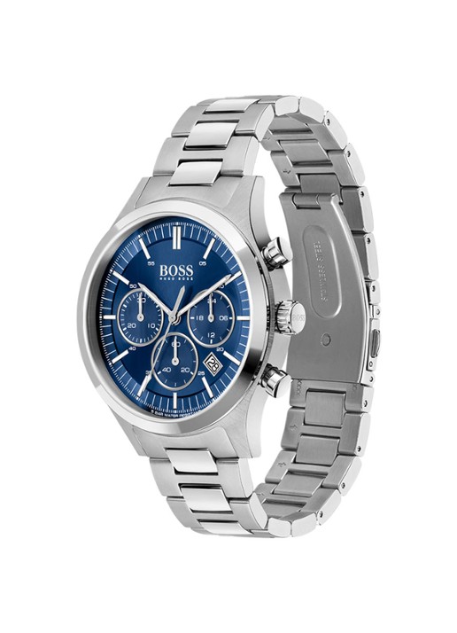 HUGO BOSS Metronome horloge HB1513801 - detail 3 zilver