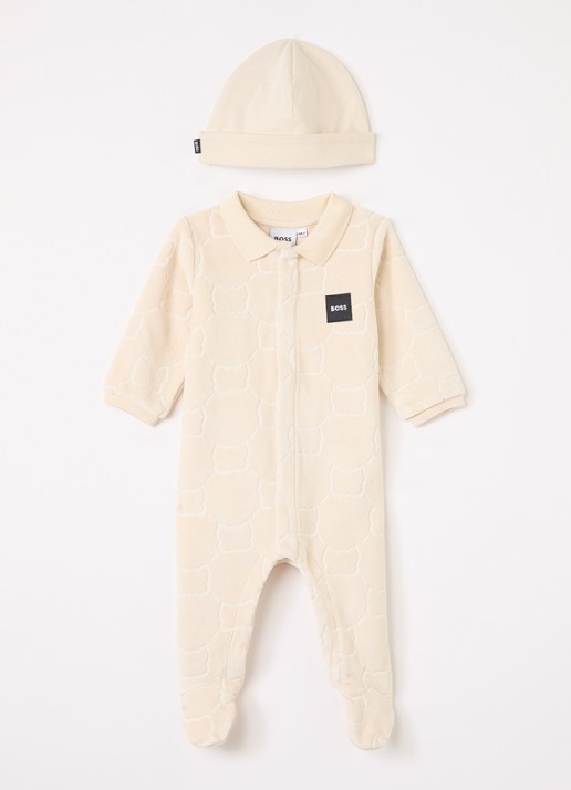 HUGO BOSS Set van babypak met muts 2-delig
