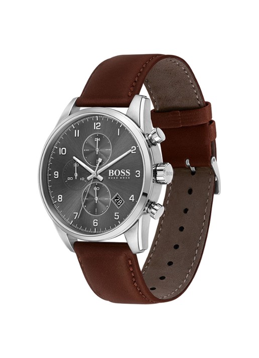 HUGO BOSS Skymaster horloge HB1513787 - detail 3 zilver