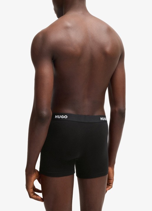 HUGO BOXERBR TRIPLET PACK 1024184 - achterkant 3 zwart