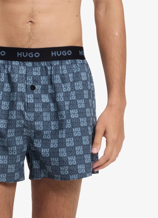 HUGO Boxershorts met logoband in 3-pack