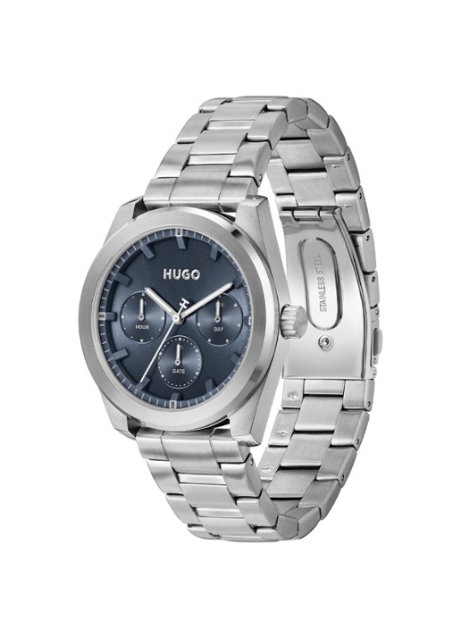 HUGO Bright Sport horloge HU1530424  - detail zilver