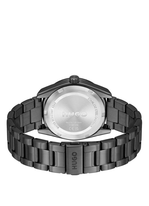 HUGO Bright Sport horloge HU1530426  - detail 4 zwart