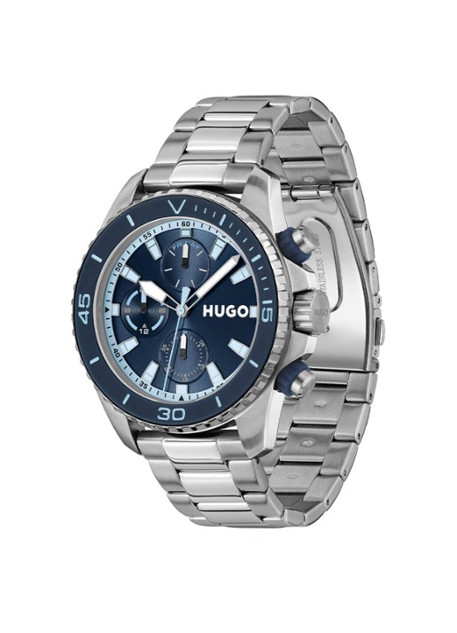HUGO Dive horloge HU1530429  - detail 3 zilver