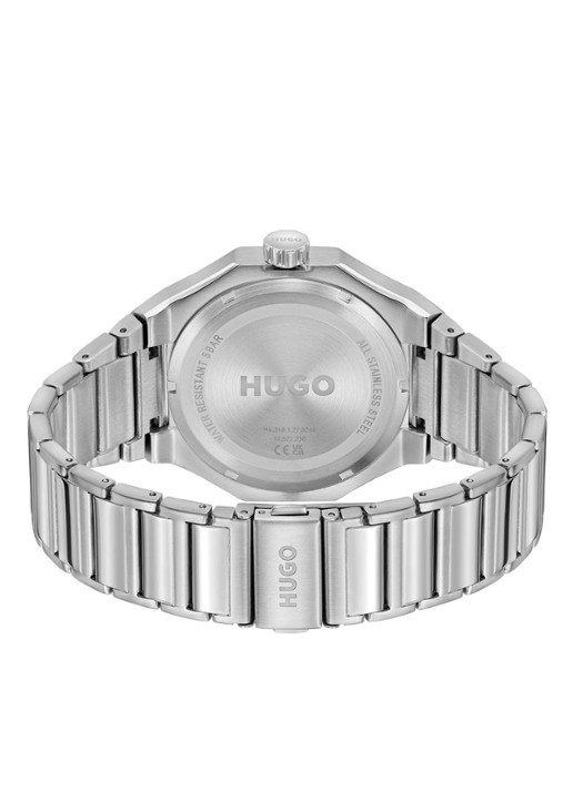 HUGO #Grail Skeleton horloge HU1530377 - detail 2 zilver