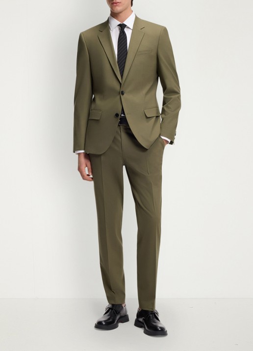 HUGO Henry/Getlin232X slim fit 2-delig pak in wolblend