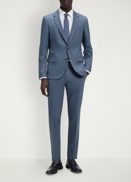 HUGO Henry/Getlin232X slim fit 2-delig pak in wolblend