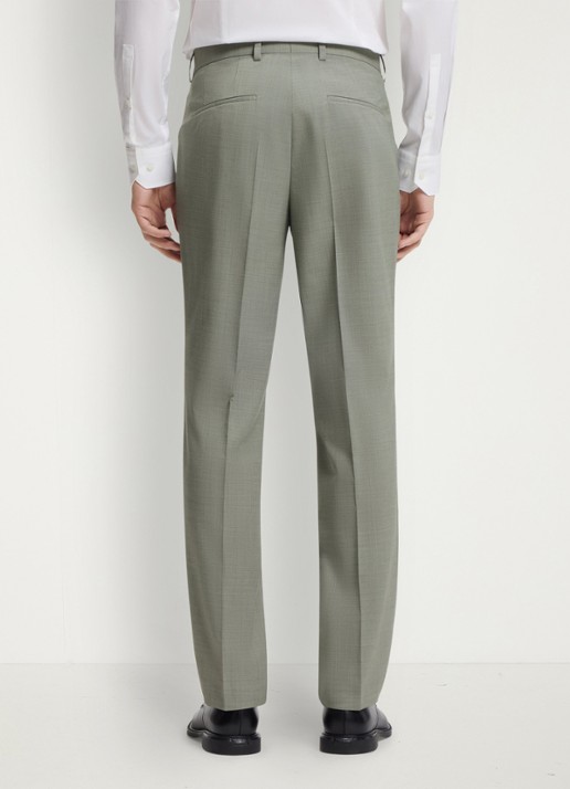 HUGO Henry-Getlin253X slim fit 2-delig pak in wolblend - detail 6 light/pastel green-337 / groen
