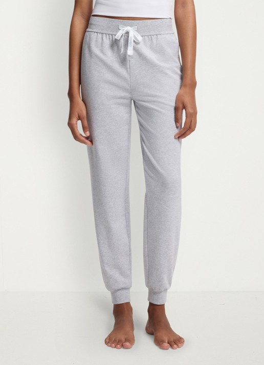 HUGO High waist tapered fit joggingbroek met logo