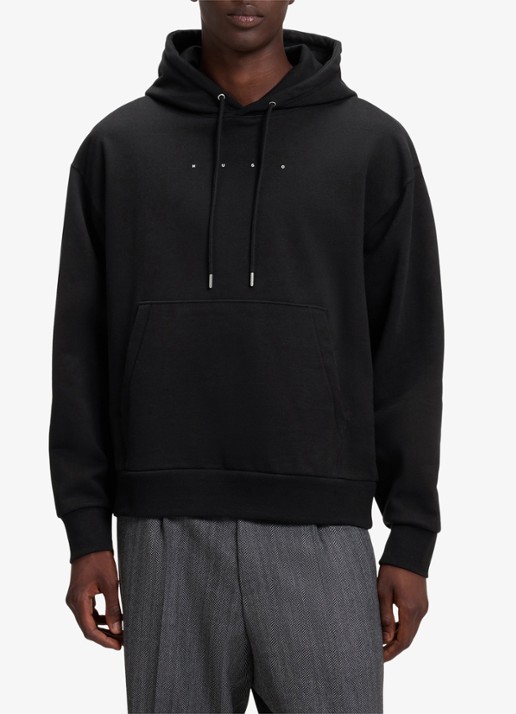 HUGO Hoodie met logo- en backprint
