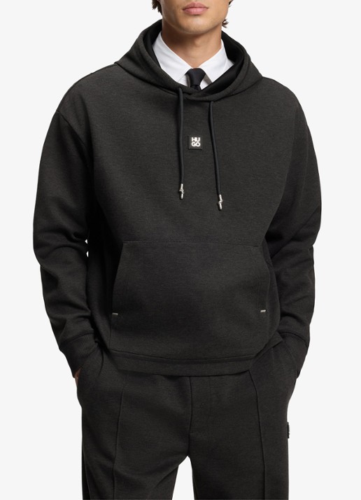 HUGO Hoodie met logo