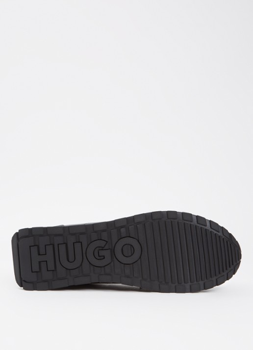 HUGO Icelin sneaker met logo - detail 4 zwart