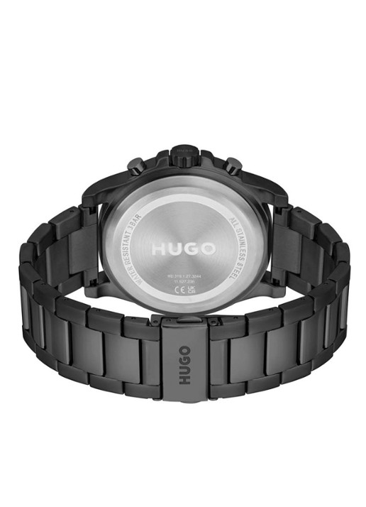 HUGO Impress for him horloge HU1530296 - detail 3 zwart