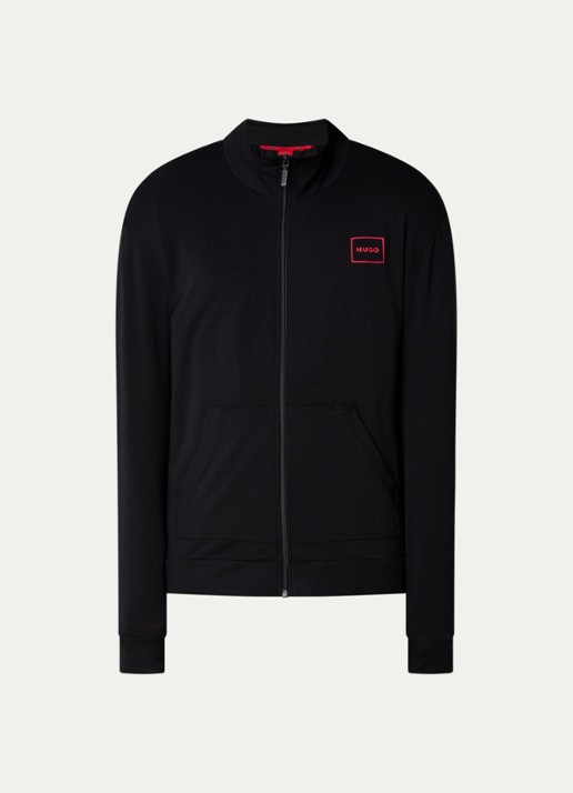 HUGO Laze sweatvest met logo