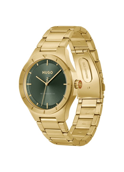 HUGO #LIT horloge HU1530449   - detail 3 goud