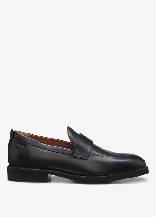 HUGO Loafer van leer