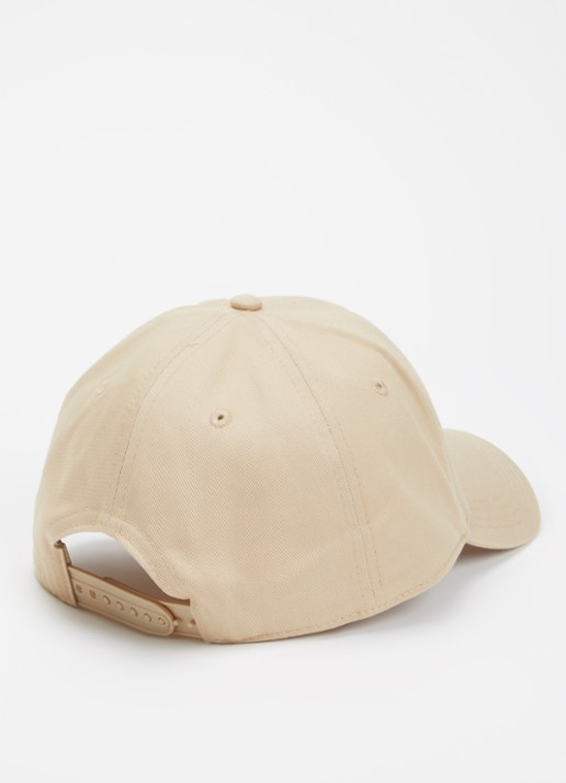 HUGO Pet van katoenen twill met logo - detail 4 medium beige-269 / beige