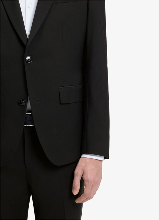 HUGO Regular fit 2-delig pak - detail 3 zwart