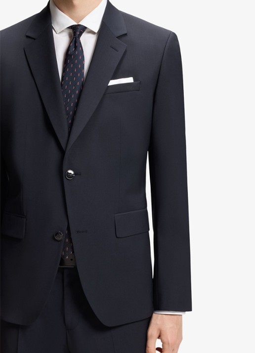 HUGO Regular fit 2-delig pak - detail 4 donkerblauw