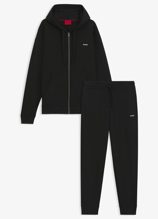 HUGO Set van vest en joggingbroek met logo 2-delig