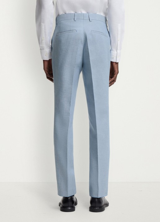 HUGO Slim fit 2-delig pak in katoenblend - detail 8 open blue-482 / blauw