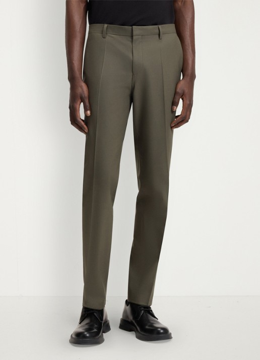 HUGO Slim-fit pak van een wolmix met hoogwaardige stretch - detail 5 groen