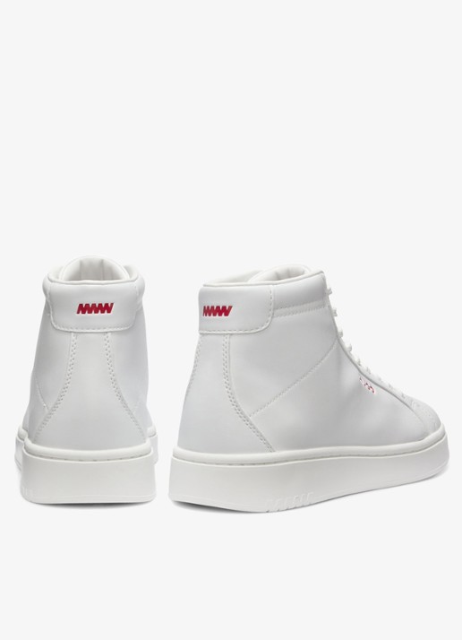 HUGO Sneaker met logo - achterkant 3 wit