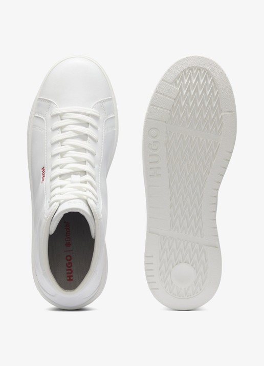 HUGO Sneaker met logo - detail 2 wit