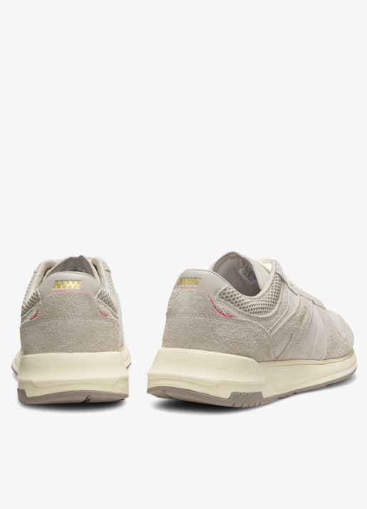 HUGO Sneaker met logo - achterkant 5 beige