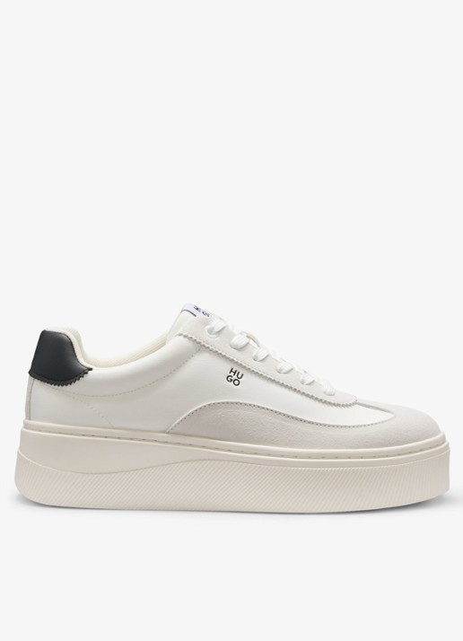 HUGO Sneaker met plateauzool