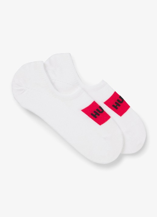 HUGO Sneakersokken met logo in 2-pack