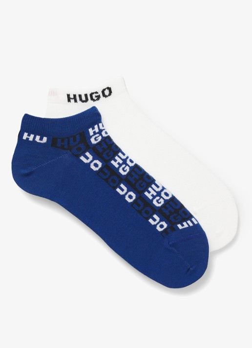 HUGO Sokken met logo in 2-pack