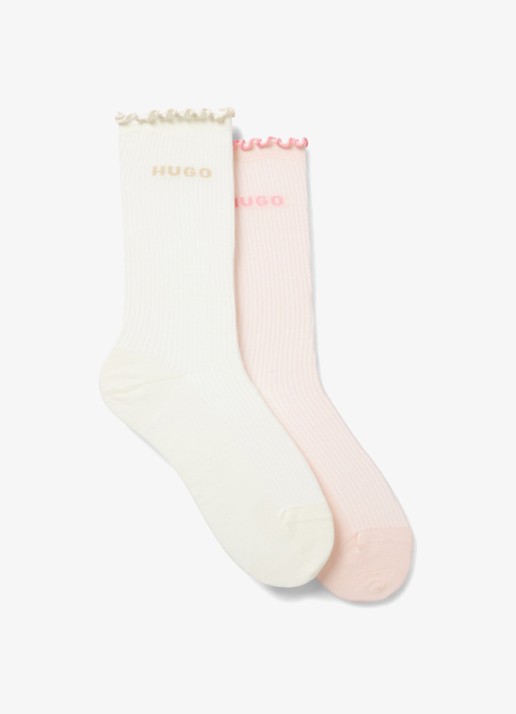 HUGO Sokken met logo in 2-pack