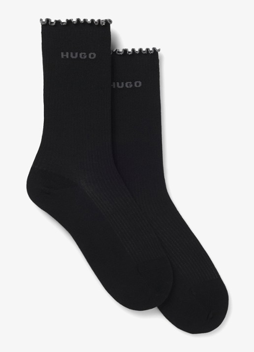 HUGO Sokken met logo in 2-pack