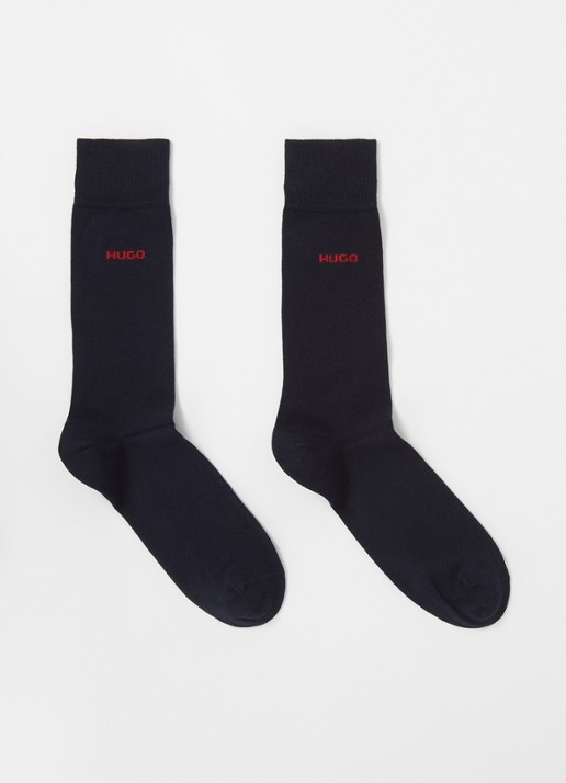 HUGO Sokken met logo in 2-pack