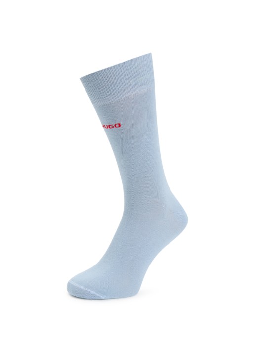 HUGO Sokken met logo in 2-pack - detail 3 donkerblauw