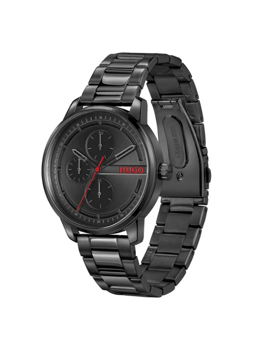 HUGO Stamp Multi horloge HU1530369  - detail 2 zwart