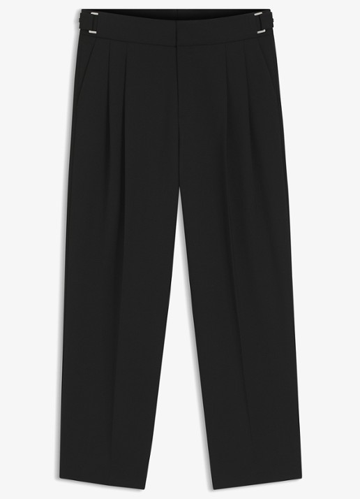 HUGO Straight fit pantalon met steekzakken