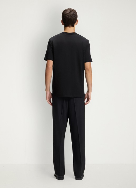 HUGO T-shirt met logoprint - achterkant 5 zwart