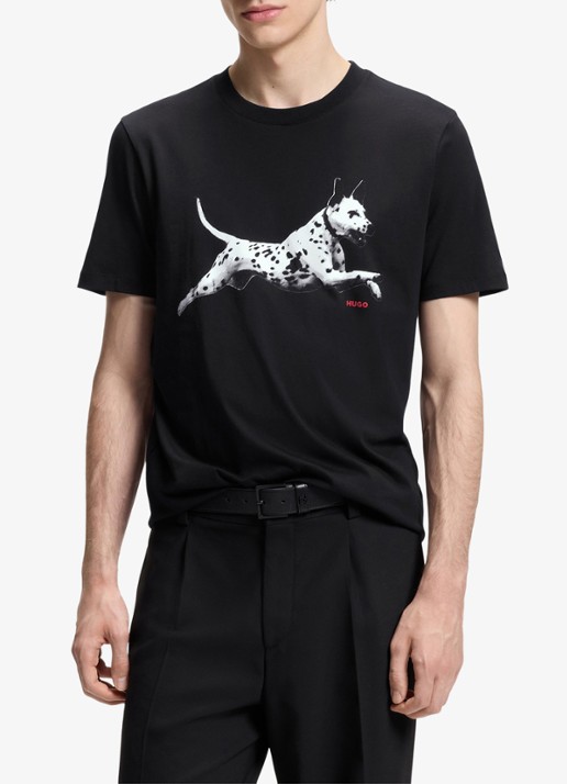 HUGO T-shirt met logoprint